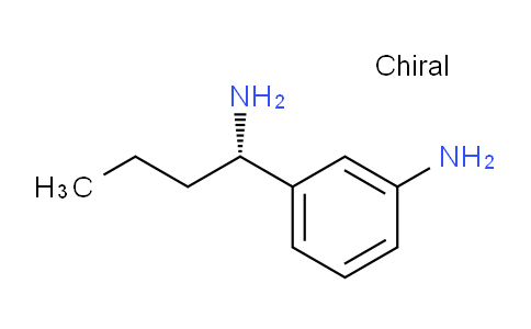 CAS No. 1213059-16-5, (S)-3-(1-aminobutyl)aniline