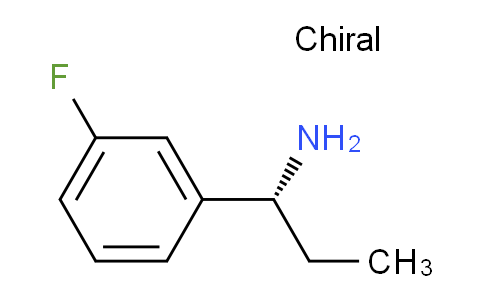 473732-85-3 | (R)-1-(3-Fluorophenyl)propan-1-amine