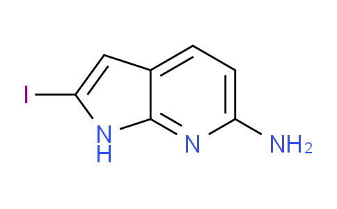 CAS No. 1638768-18-9, 2-iodo-1H-pyrrolo[2,3-b]pyridin-6-amine