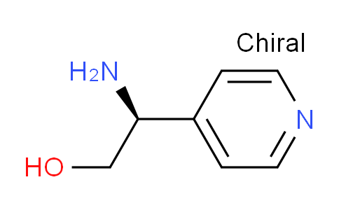 CAS No. 1213469-12-5, (S)-2-amino-2-(pyridin-4-yl)ethan-1-ol