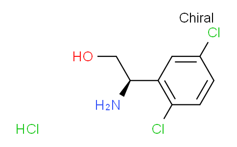 CAS No. 1391487-05-0, (R)-2-amino-2-(2,5-dichlorophenyl)ethan-1-ol hydrochloride