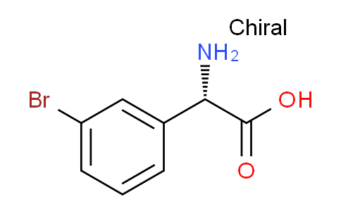 CAS No. 150174-93-9, (S)-2-(3-Bromophenyl)glycine