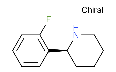 CAS No. 1228559-38-3, (S)-2-(2-fluorophenyl)piperidine