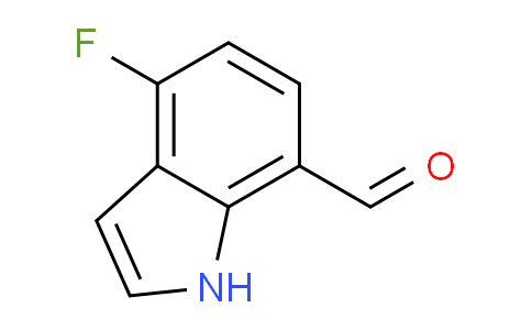 CAS No. 389628-19-7, 4-Fluoro-1H-indole-7-carbaldehyde