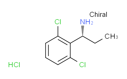 CAS No. 1391503-15-3, (R)-1-(2,6-dichlorophenyl)propan-1-amine hydrochloride