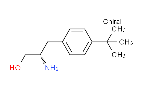 CAS No. 144600-09-9, (S)-2-amino-3-(4-(tert-butyl)phenyl)propan-1-ol
