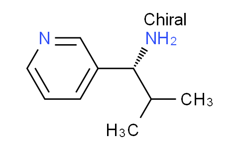 CAS No. 1187932-85-9, (R)-2-Methyl-1-(pyridin-3-yl)propan-1-amine