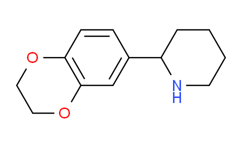 CAS No. 96650-93-0, 2-(2,3-dihydrobenzo[b][1,4]dioxin-6-yl)piperidine