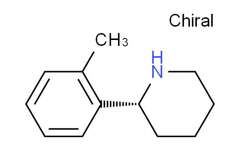 CAS No. 742044-13-9, (2R)-2-(2-METHYLPHENYL)PIPERIDINE