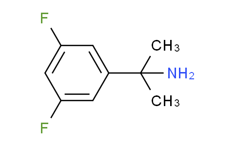 CAS No. 130416-51-2, 2-(3,5-difluorophenyl)propan-2-amine