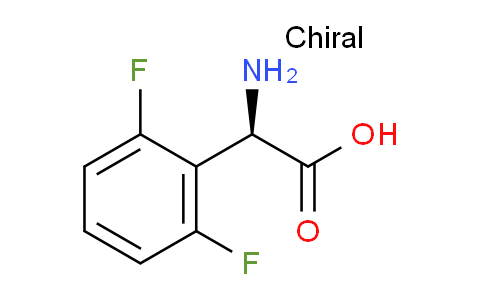 CAS No. 144744-42-3, (R)-2-amino-2-(2,6-difluorophenyl)acetic acid