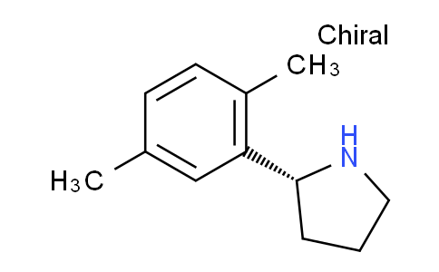 CAS No. 1212904-28-3, (R)-2-(2,5-dimethylphenyl)pyrrolidine