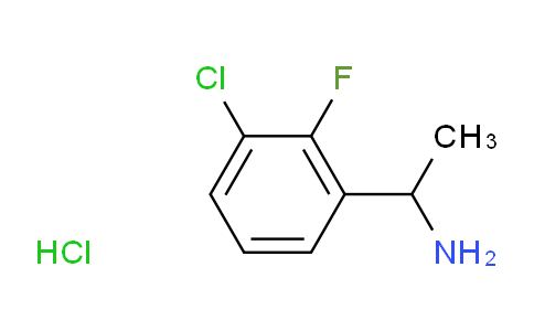 CAS No. 1956371-30-4, 1-(3-Chloro-2-fluorophenyl)ethanamine hydrochloride