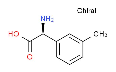 CAS No. 119397-07-8, (S)-2-amino-2-(m-tolyl)acetic acid