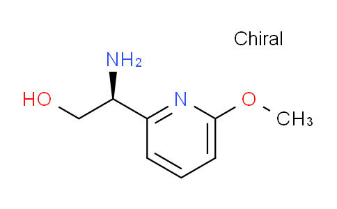 CAS No. 1213910-84-9, (S)-2-Amino-2-(6-methoxypyridin-2-yl)ethanol