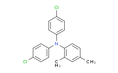 CAS No. 228718-48-7, N,N-bis(4-chlorophenyl)-2,4-dimethylaniline