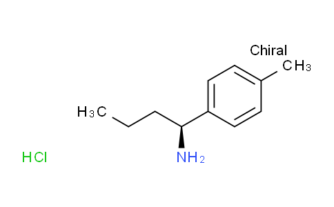CAS No. 344794-57-6, (S)-1-(p-Tolyl)butan-1-aMine hydrochloride