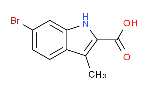 CAS No. 1780710-91-9, 6-bromo-3-methyl-1H-indole-2-carboxylic acid