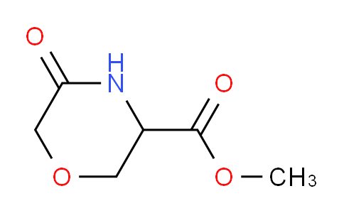 CAS No. 1255098-49-7, Methyl 5-oxo-3-morpholinecarboxylate
