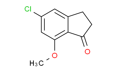 CAS No. 1273676-14-4, 5-Chloro-7-methoxy-indan-1-one