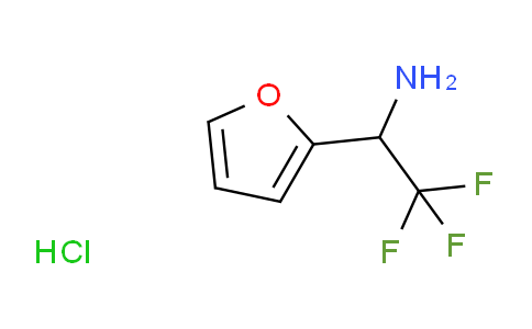 CAS No. 65686-91-1, 2,2,2-trifluoro-1-(furan-2-yl)ethan-1-amine hydrochloride