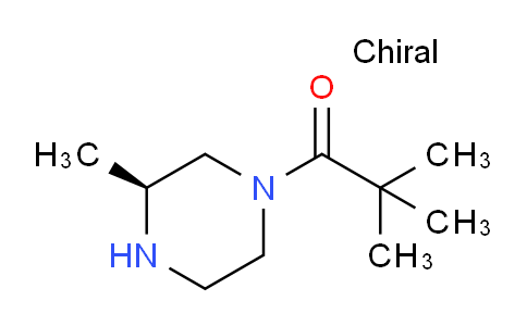 CAS No. 1419100-97-2, (S)-2,2-diMethyl-1-(3-Methylpiperazin-1-yl)propan-1-one