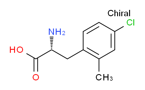 CAS No. 853680-23-6, (R)-2-amino-3-(4-chloro-2-methylphenyl)propanoic acid