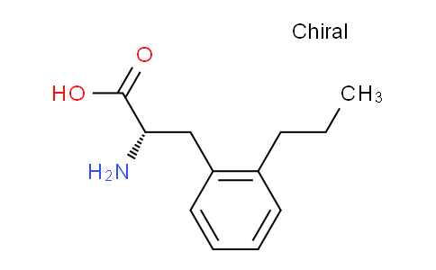 CAS No. 1270310-82-1, (S)-2-amino-3-(2-propylphenyl)propanoic acid