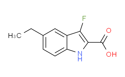 CAS No. 2117198-77-1, 5-ethyl-3-fluoro-1H-indole-2-carboxylic acid