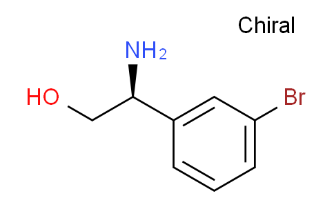 CAS No. 209963-05-3, (S)-2-amino-2-(3-bromophenyl)ethan-1-ol