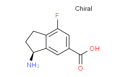 CAS No. 1335871-20-9, (3s)-3-amino-7-fluoroindane-5-carboxylic acid