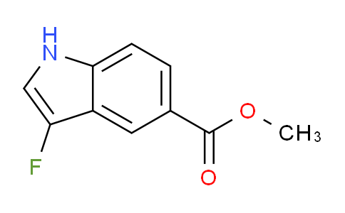 CAS No. 256936-04-6, Methyl 3-fluoro-1H-indole-5-carboxylate