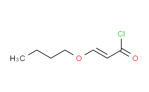 CAS No. 75945-53-8, 3-butoxyprop-2-enoyl chloride