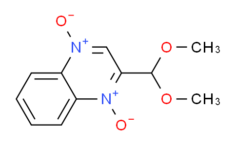 CAS No. 32065-66-0, 2-(dimethoxymethyl)quinoxaline 1,4-dioxide