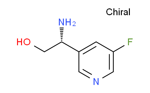 CAS No. 1213923-45-5, (R)-2-amino-2-(5-fluoropyridin-3-yl)ethan-1-ol