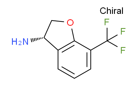 CAS No. 1272722-98-1, (S)-7-(trifluoromethyl)-2,3-dihydrobenzofuran-3-amine