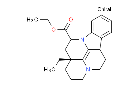 CAS No. 42971-12-0, Ethyl(13aR)-13a-ethyl-2,3,5,6,6a,12,13,13a-octahydro-1H-indolo[3,2,1-de]pyrido[3,2,1-ij][1,5]naphthyridine-12-carboxylate