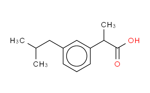 CAS No. 66622-47-7, ;2-(3-Isobutylphenyl)propionic Acid