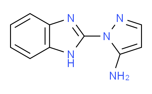 CAS No. 1026956-78-4, 1-(1H-benzo[d]imidazol-2-yl)-1H-pyrazol-5-amine
