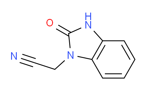 CAS No. 161469-09-6, 2-(2-Oxo-3H-benzimidazol-1-yl)acetonitrile