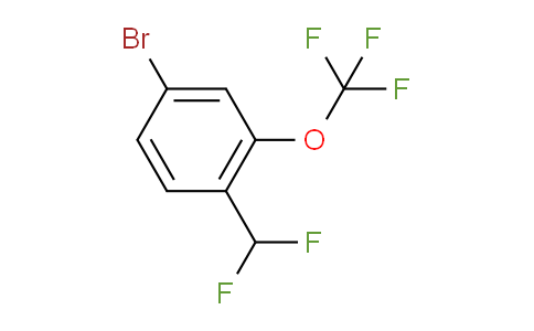 DY820815 | 2167524-80-1 | 4-bromo-1-(difluoromethyl)-2-(trifluoromethoxy)benzene