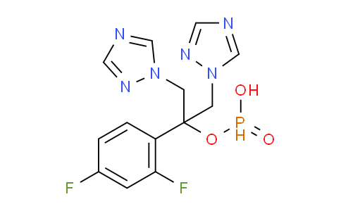 CAS No. 1807913-50-3, 2-(2,4-Difluorophenyl)-1,3-di(1h-1,2,4-triazol-1-yl)propan-2-yl hydrogen phosphonate