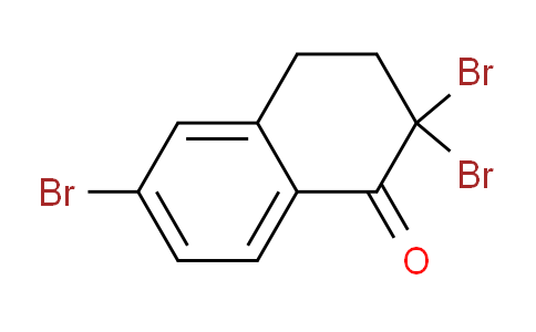 CAS No. 1632285-90-5, 2,2,6-Tribromo-3,4-dihydronaphthalen-1(2H)-one