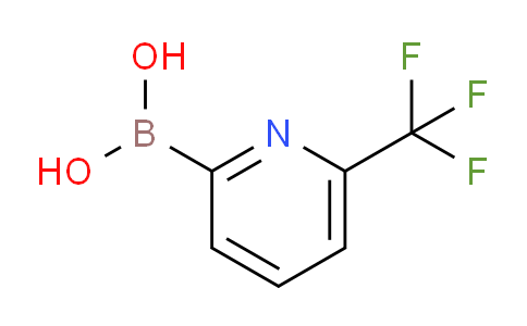 CAS No. 1162257-61-5, (6-(Trifluoromethyl)pyridin-2-yl)boronic acid