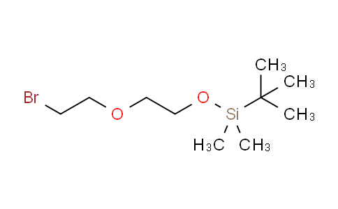 CAS No. 151556-43-3, [2-(2-bromoethoxy)ethoxy](1,1-dimethylethyl)dimethylsilane