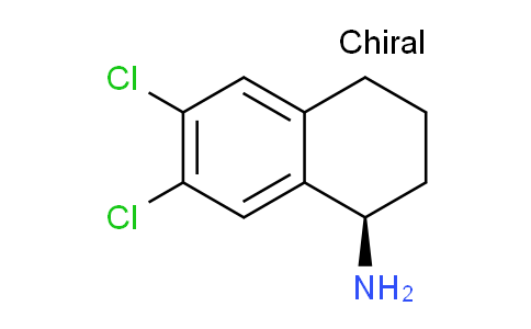 CAS No. 1055949-65-9, (R)-6,7-dichloro-1,2,3,4-tetrahydronaphthalen-1-amine