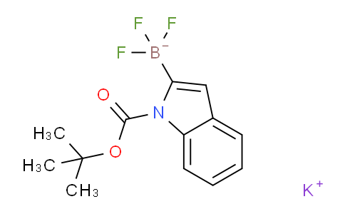 CAS No. 945493-51-6, Potassium [1-(tert-Butoxycarbonyl)-1H-indole-2-yl]trifluoroborate