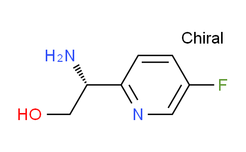 CAS No. 1073231-31-8, (R)-2-amino-2-(5-fluoropyridin-2-yl)ethan-1-ol