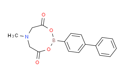 CAS No. 1262967-24-7, 2-([1,1'-Biphenyl]-4-yl)-6-methyl-1,3,6,2-dioxazaborocane-4,8-dione