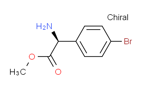 CAS No. 1213363-95-1, (S)-Methyl 2-amino-2-(4-bromophenyl)acetate